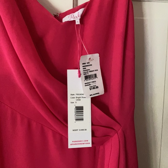 SAKS off 5th midi dress by Parker. NWT. - Picture 2 of 4